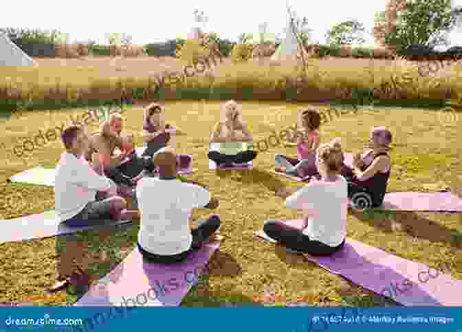 A Group Of People Meditating In A Lush Green Field Astrology For Teens: Understanding Your Relationship To The Universe