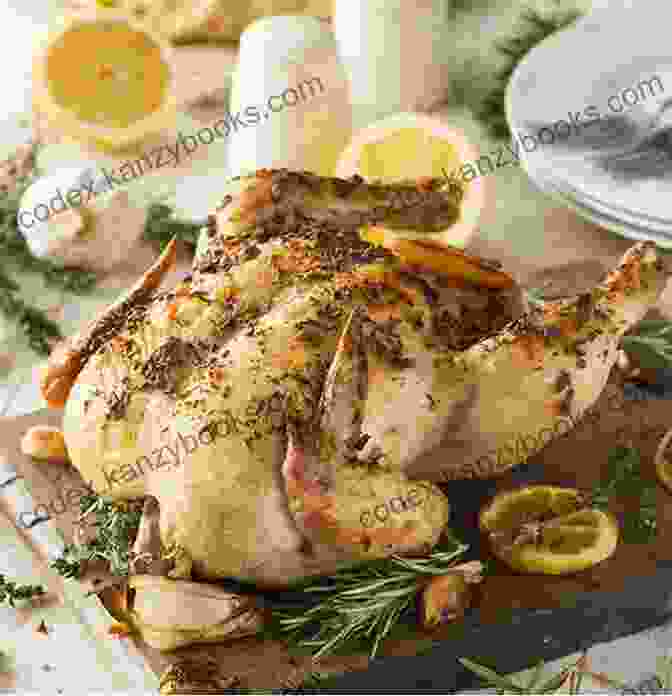 A Roasted Chicken With Lemon Herb Sauce Gluten Free Dairy Free Meal Prep Cookbook: Easy And Satisfying Recipes Without Gluten Or Dairy Save Time Lose Weight And Improve Health 30 Day Meal Plan