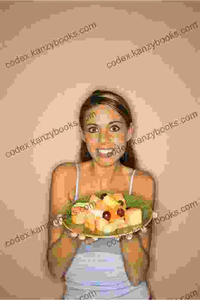 A Young Woman Smiling And Holding A Plate Of Colorful Paleo Friendly Foods, Demonstrating The Joy And Vitality Associated With The Diet. Paleo Recipes For Beginners: 270 Recipes Of Quick Easy Cooking Full Of Gluten Free And Wheat Free Recipes