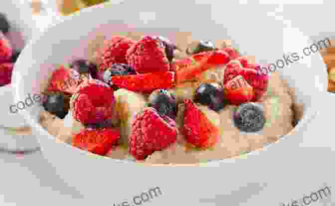 Breakfast Recipe Featuring Oatmeal With Berries And Nuts Delicious Sirtfood Cooking Recipes: Recipes For Losing Weight At Home Instantly