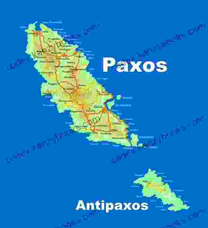 Detailed Map Of The Ionian Islands Highlighting Corfu, Paxos, Antipaxos, And More DK Eyewitness Top 10 Corfu And The Ionian Islands (Pocket Travel Guide)