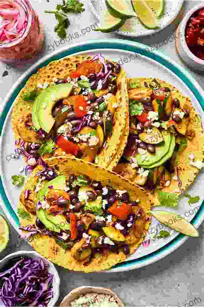 Image Of A Sizzling Taco Filled With Colorful Ingredients Hassle Free Taco Cookbook: Delicious Hassle Free Taco Recipes For Your Next Taco Tuesday