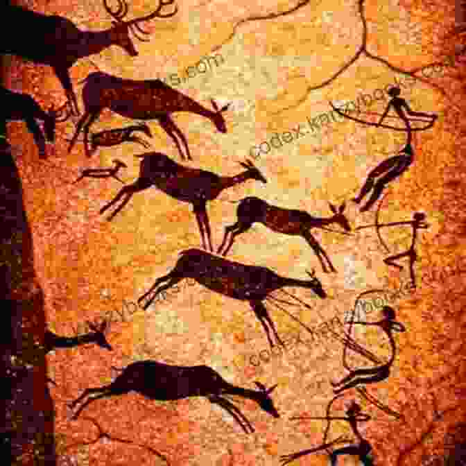 Prehistoric Cave Paintings Depicting Scenes Of Hunting And Gathering The Story Of Food: An Illustrated History Of Everything We Eat