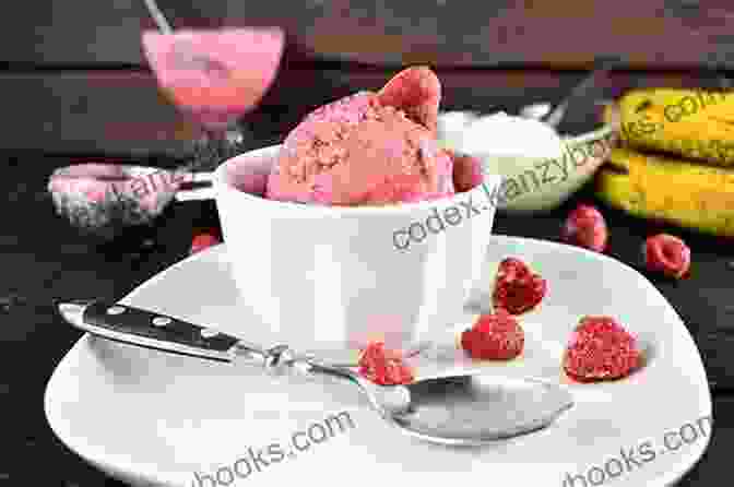 Scoop Of Sugar Free Ice Cream Topped With Berries Stand Mixer Ice Cream Maker Cookbook: 150 Delicious And Healthy To Follow Frozen Homemade Recipes For Your Stand Mixer Ice Cream Maker