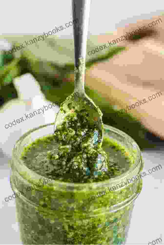 Step By Step Pesto Making Homemade Pesto Salsa Cookbook:: Simple Recipes For Seasoning And Barbecue Sauces