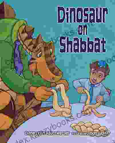 Dinosaur On Shabbat Diane Levin Rauchwerger